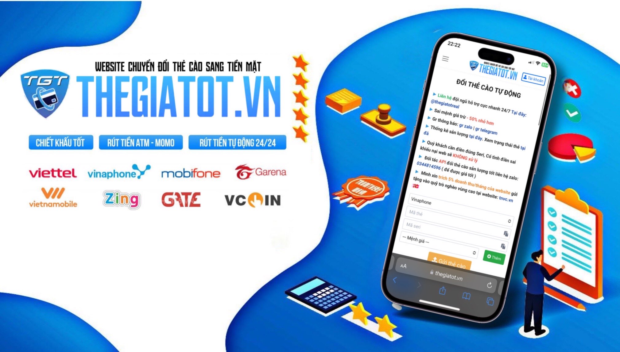 Hướng dẫn cách rút tiền